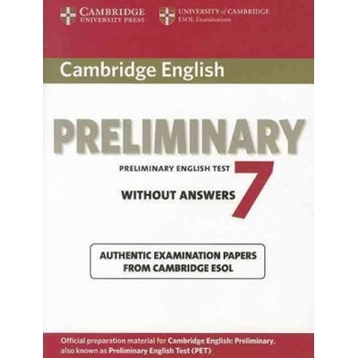 Cambridge English Preliminary 7 Student´s Book with Answers