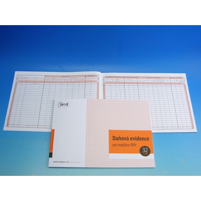 Optys OP1022 Daňová evidence pro neplátce DPH A4,