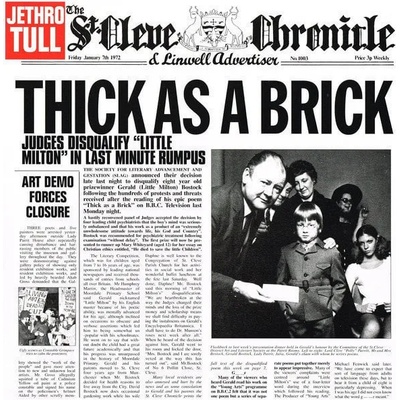 Jethro Tull - Thick As A Brick (LP) (825646139507)