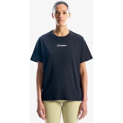 Bavlnené tričko dámske Berghaus Nature Essential Tee Af jet black