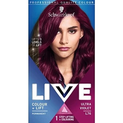 Schwarzkopf Live Colour + Lift Трайна крем боя за коса с изсветляващ ефект 76 ml