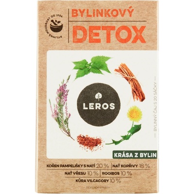 Leros Bylinkový detox 20 ks