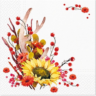 PAW Ubrousky L Harvest season 33x33cm