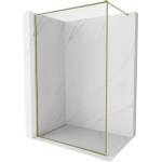 Mexen Kioto-F душ кабина Walk-in с рамка 130 x 202 cm, прозрачна 8 mm, златна - 800-130-104-50-00 (800-130-104-50-00)