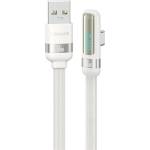 USAMS US-SJ651 кабел за данни USB - Type-C, 120cm, БЯЛ SJ651USB02 (SJ651USB02)