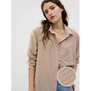 GAP Oversize риза с металически нишки GAP GAP | Kafyav | ЖЕНИ | S