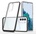 HQWear Прозрачен кейс 3в1 за Samsung Galaxy S22 + (S22 Plus) с гел рамка, черен (9145576242995)