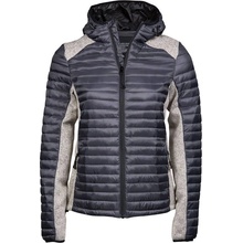 Tee Jays s kapucňou Outdoor Crossover Space Grey Grey Melange