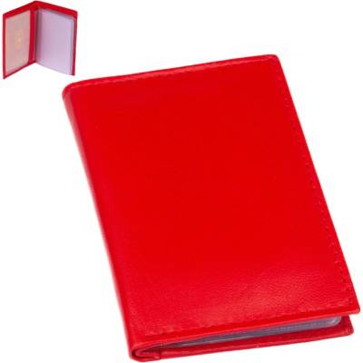 Dariya bags Pouzdro na doklady nebo karty tmavé červené