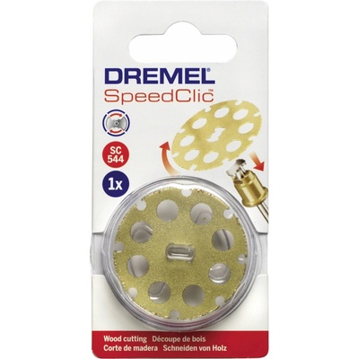 DREMEL ŘEZNÝ KOTOUČ (SC544) NA DŘEVO EZ SPEEDCLIC 38mm 2615S544JB