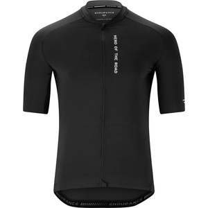 ENDURANCE Фланелка с къс ръкав за колоездене ENDURANCE Paxton Cycling/MTB S/S Jersey Cycling jersey - Black - размер XL (056-3493-0114)