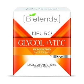 Bielenda Neuro Glycol + Vitamin C hydratačný pleťový krém noc 50 ml