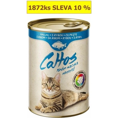 Cattos Cat with Fish 415 g 24 ks