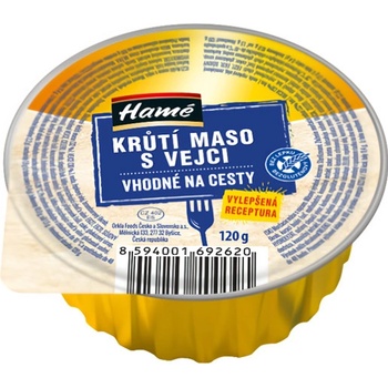 Hamé Paštika Krůtí maso s vejci 120 g