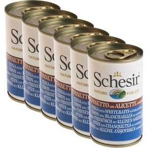 Schesir котка тон на скумрия в желе 6 x 140 г
