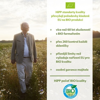 HiPP BIO Zelenina s krůtím masem 220 g