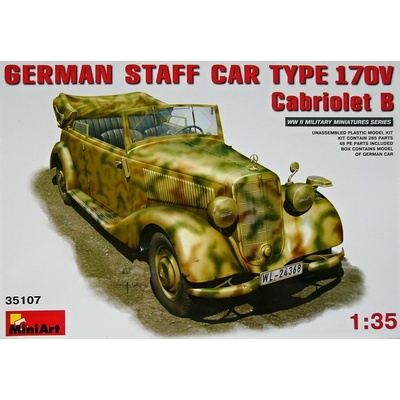 MiniArt German Staff Car MB Type 170V Cabriolet B 1:35