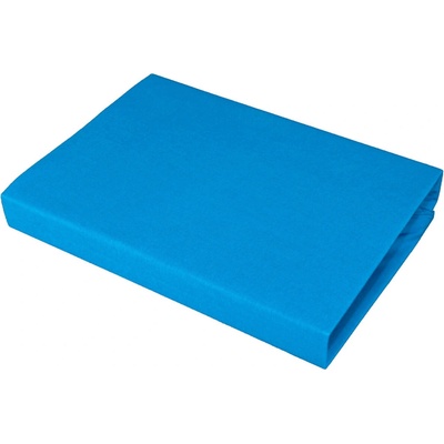 Gerald Wittmann prostěradlo Vigo Jersey tmavě modré 100% Bavlna 100x200x25