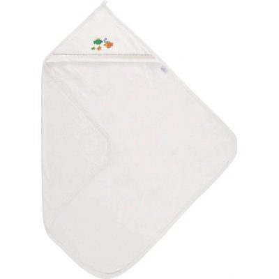 BABYMATEX Osuška s kapucňou Maxi Biela 100 x 100 cm