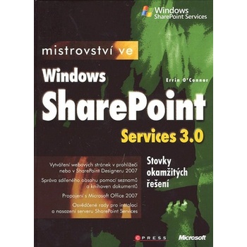 Mistrovství ve Windows Sharepoint Services 3.0 Errin O\'Connor