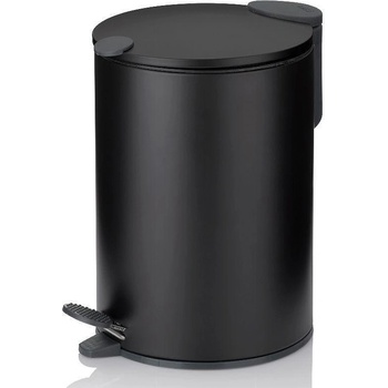 Kela Кош за баня с педал KELA Mats 3л, черен (1542)