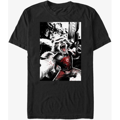 ZOOT. Fan Rocket Guardians of the Galaxy vol. 2 ZOOT. FAN Marvel - мъжка тениска ZOOT. Fan | Cheren | МЪЖЕ | L