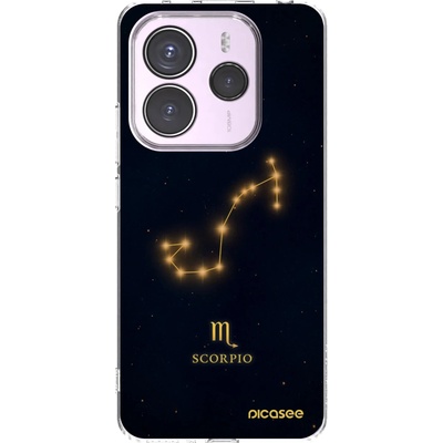 Picasee silikonový průhledný obal pro Xiaomi Redmi Note 14 5G - SCORPIO – Hledejceny.cz