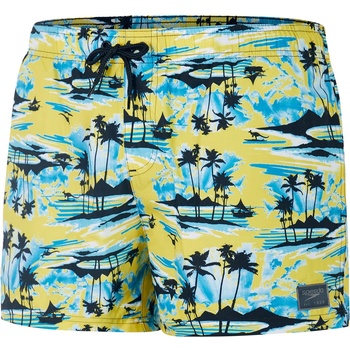 Speedo Мъжки къси панталони Speedo Printed Leisure 14 Shorts Mens - Yellow/Blue