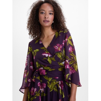 orsay Лилава дамска прегърната блуза с флорален мотив ORSAY Orsay | Lilav | ЖЕНИ | 34