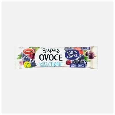 Emco Tyčinka super ovoce lesní ovoce 12 x 30 g
