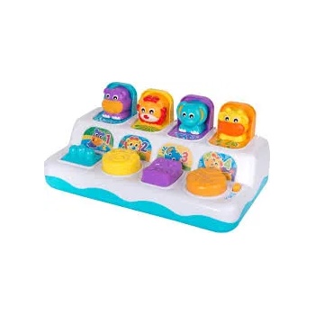 Playgro Музикална играчка със светлини Playgro "Изскачащи животни" 12-36м (PG.0720)