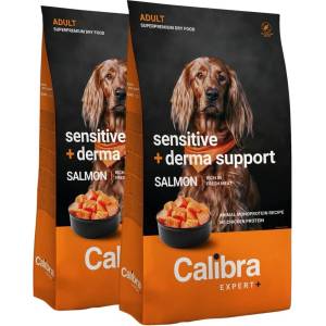 Calibra Dog EXPERT+ Adult Sensitive & Derma Support 2 x 12 kg