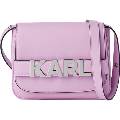 KARL LAGERFELD Чанта с презрамки лилав, размер One Size