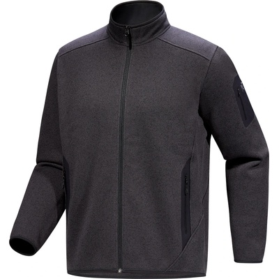 Arc'teryx Мъжко поларено яке Arc'teryx Covert Cardigan Fleece jacket - Black Heather II - размер S (005-6881-0111)