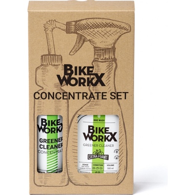Bikeworkx Greener Cleaner Concentrate Set 250ml/500ml