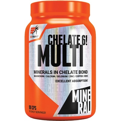 Extrifit Chelate 6! Multimineral 90 kapsúl
