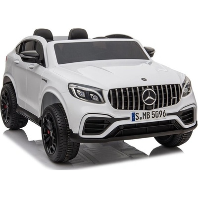 Megacar Mercedes GLC 63S dvojmiestne 4x45W 12V 10Ah biela