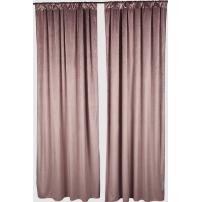LIVARNO Sada závěsů, 2dílná, 135 x 254 cm (světle růžová) – Sleviste.cz