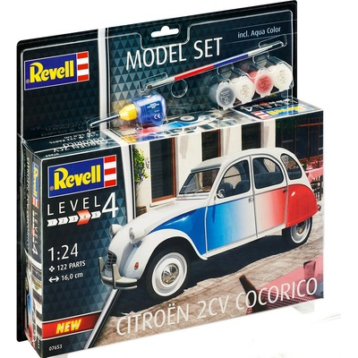 Revell Citroen 2 CV Cocorico 07653 1:24