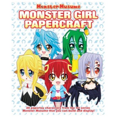 Monster Musume: Monster Girl Papercrafts Okayado Paperback