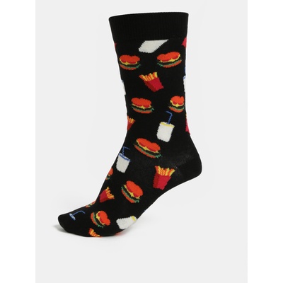 Happy Socks Hamburger Чорапи Happy Socks | Cheren | МЪЖЕ | 36-40