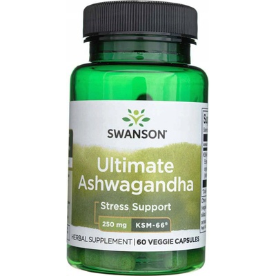 Swanson Ashwagandha KSM66 250 MG 60 kapsúl
