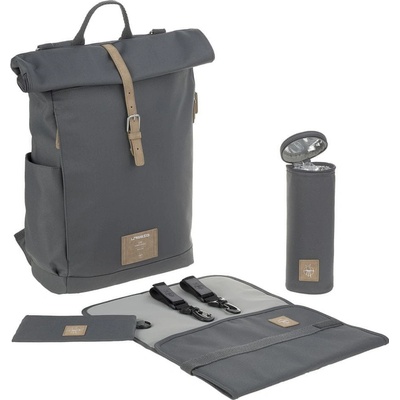 Lässig Batoh Green Label Rolltop Backpack Anthracite