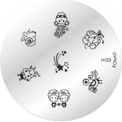 Konad zdobící destička M33