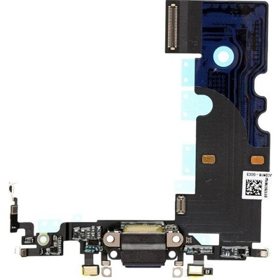Apple iPhone SE (2nd Gen 2020) - Nabíjací Konektor + Flex Kábel (Black), Black