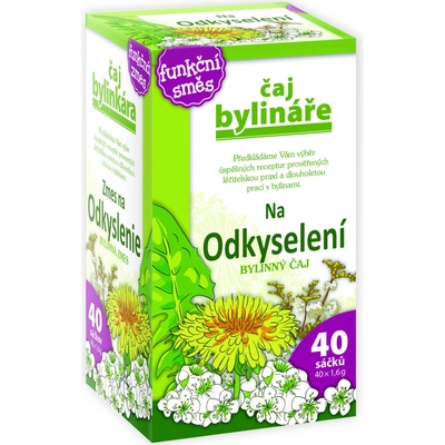 Mediate Bylinář Váňa Na odkyselení organismu čaj 40 x 1,6 g