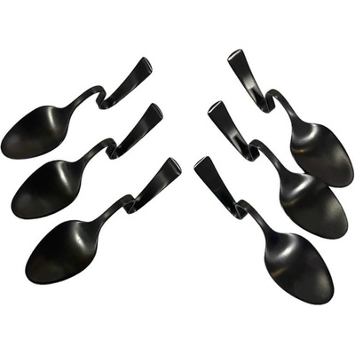 Herdmar 6 бр черни лъжички за кафе HERDMAR от серия CARMIL (herdmar050471005170101v01)