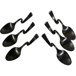 Herdmar 6 бр черни лъжички за кафе HERDMAR от серия CARMIL (herdmar050471005170101v01)