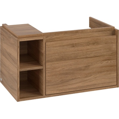 Villeroy & Boch Skyla skrinka 77.2x43.9x43.6 cm závesná kúpeľňová skrinka pod umývadlo dub C78700RH