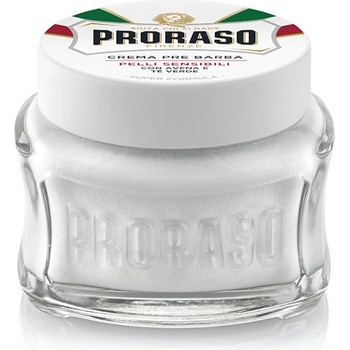 Proraso White Line Sensitive Skin Pre-Shave Cream Green Tea 100 ml